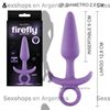 Plug anal Firefly medium con aro extractor